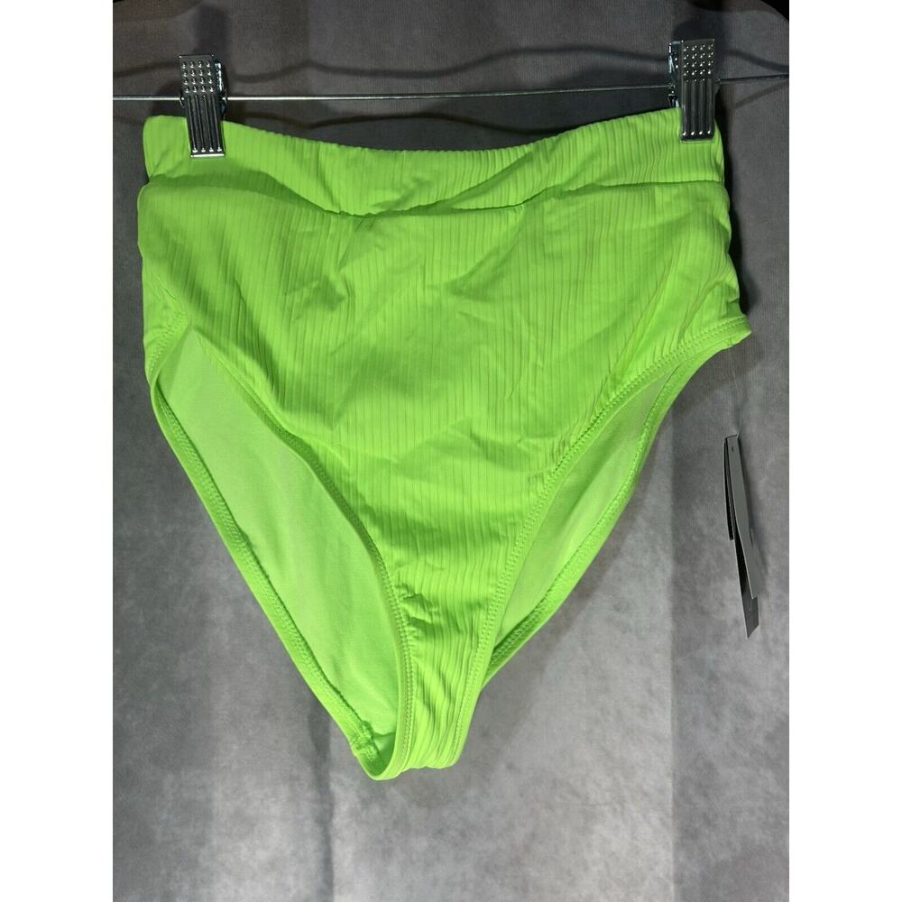 California Waves Women Green Swimsuit Bottoms M